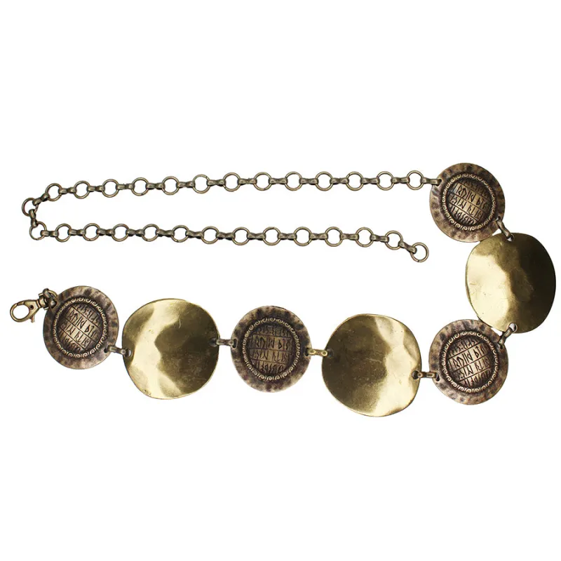 Brass Chain Belt made by Streets Ahead