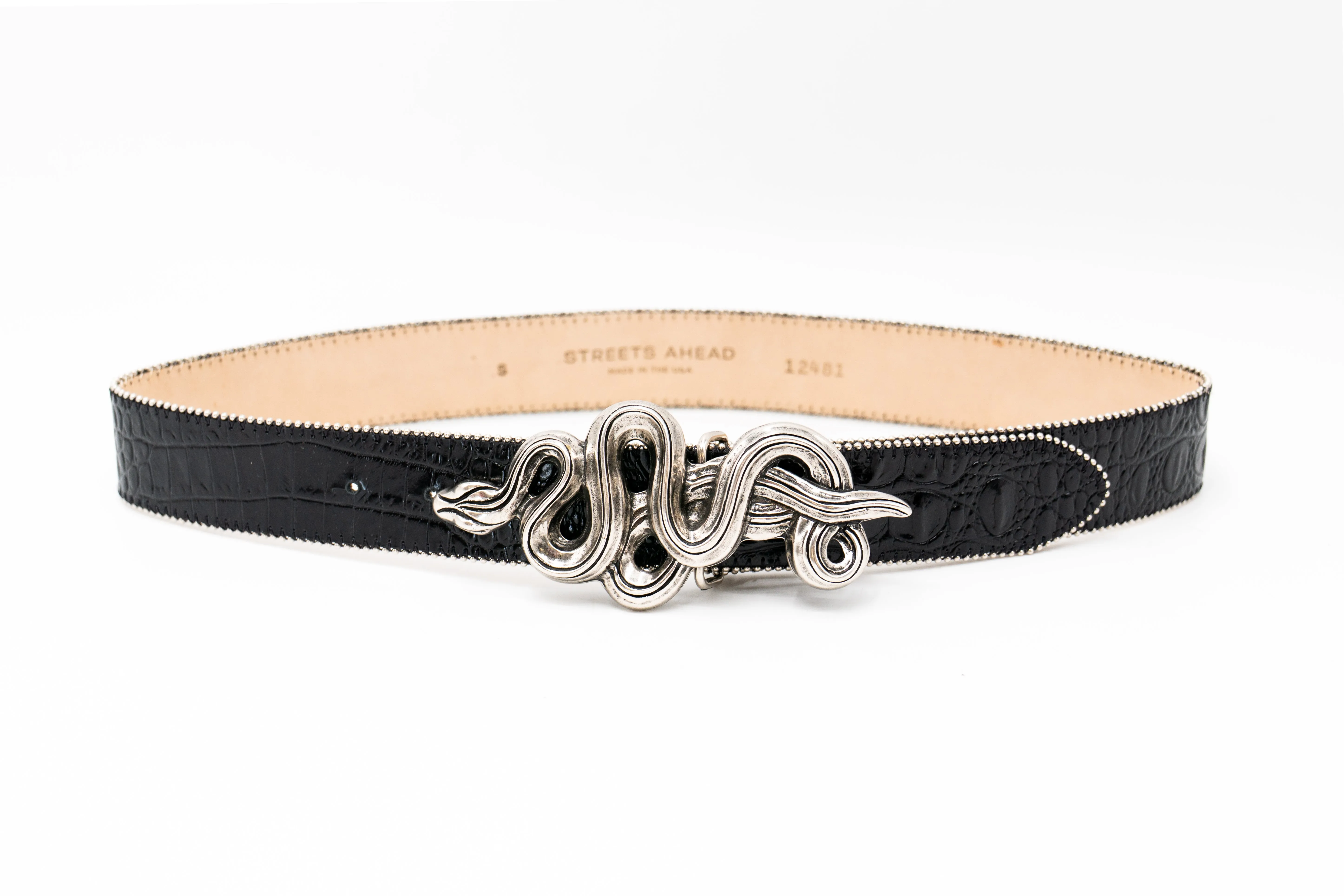Kenna Snake Belt sold by Streets Ahead product image thumbnail 3