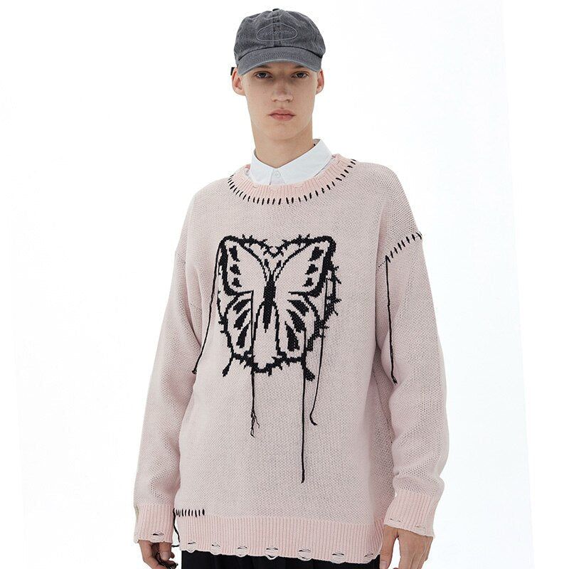 Dev Butterfly Knit Sweater sold by Streetwear Society product image thumbnail 4