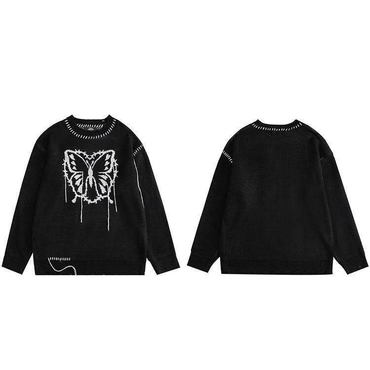 Dev Butterfly Knit Sweater sold by Streetwear Society product image thumbnail 10