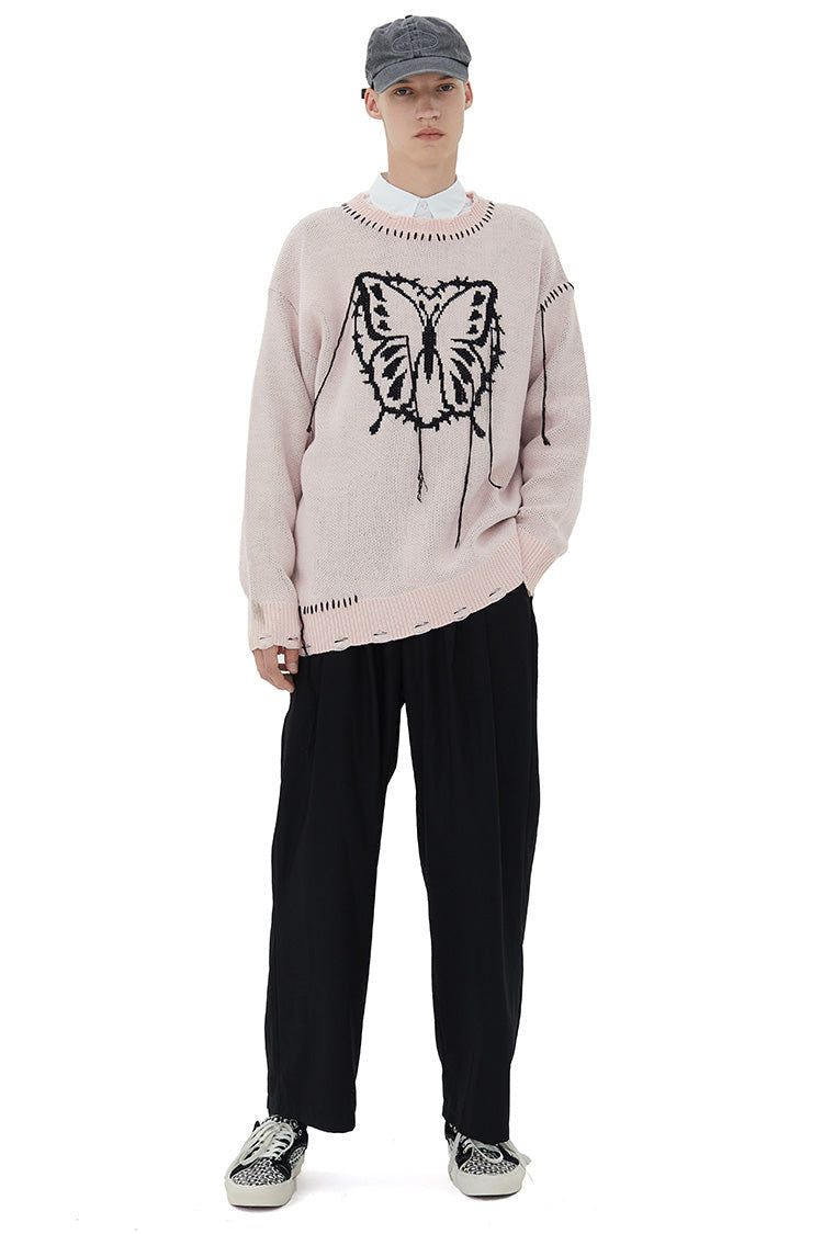 Dev Butterfly Knit Sweater sold by Streetwear Society product image thumbnail 5
