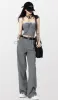 Corset Top & Wide Leg Pants Two Piece Set sold by Streetwear Society
