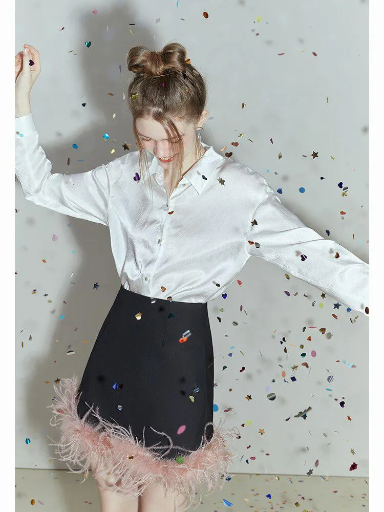Pure Design Satin Blouse sold by Streetwear Society product image thumbnail 2