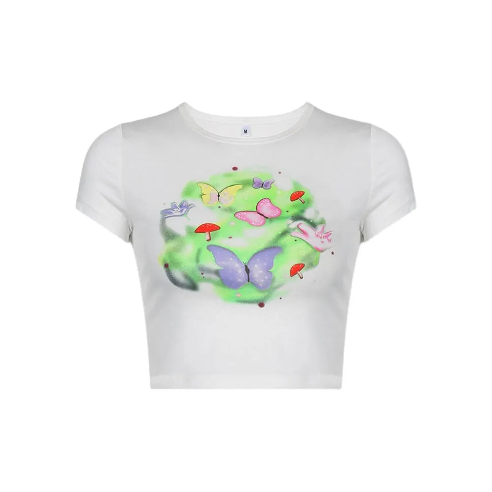 Fairy Garden Crop Top sold by Streetwear Society