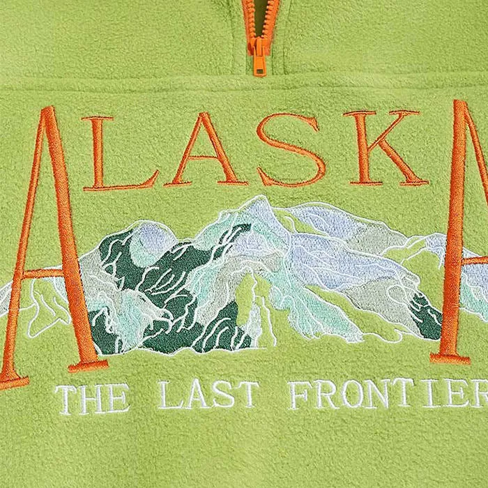 Alaska Zip Up Sweater sold by Streetwear Society product image thumbnail 3