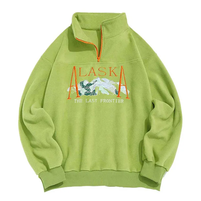 Alaska Zip Up Sweater sold by Streetwear Society product image thumbnail 2