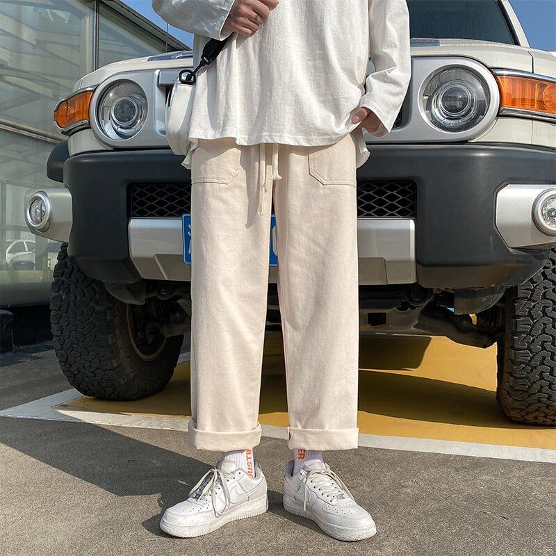 Casual Straight Pants sold by Streetwear Society product image thumbnail 4