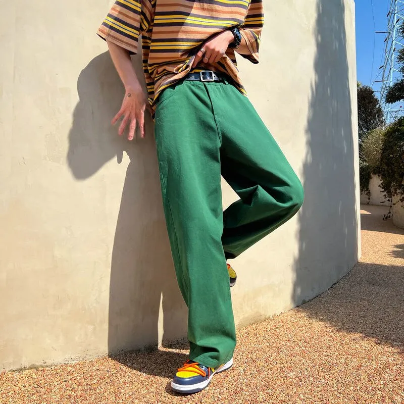 Casual Straight Pants sold by Streetwear Society product image thumbnail 2