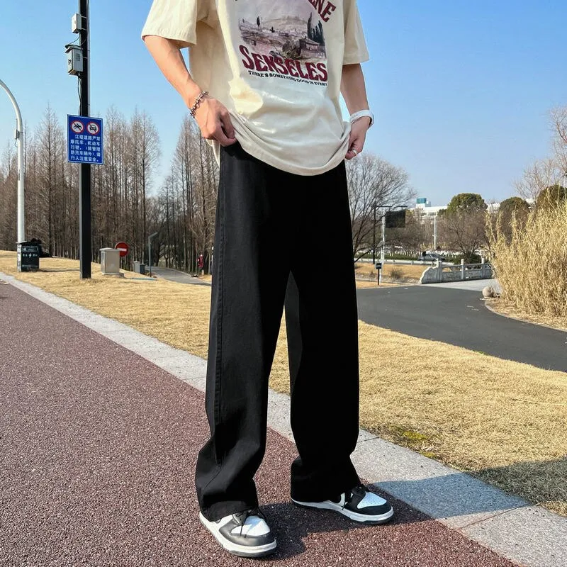 Casual Straight Pants sold by Streetwear Society product image thumbnail 3