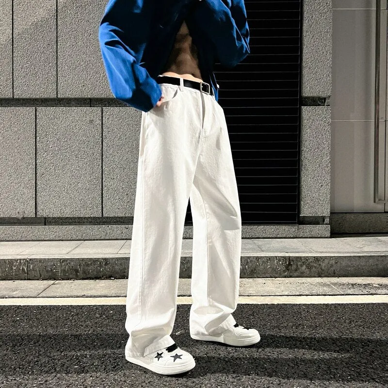 Casual Straight Pants sold by Streetwear Society product image thumbnail 4