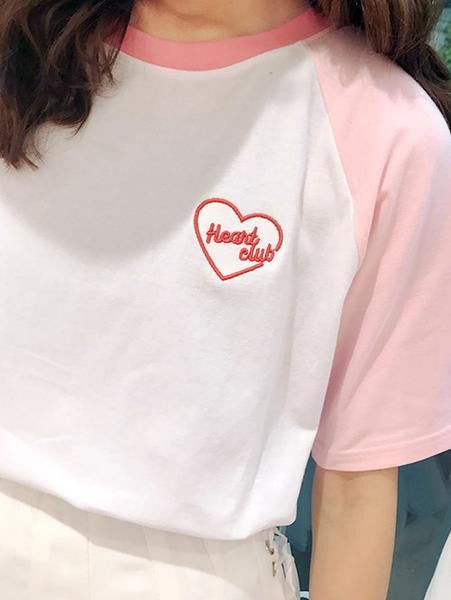 Heart Club Tee sold by Streetwear Society product image thumbnail 3