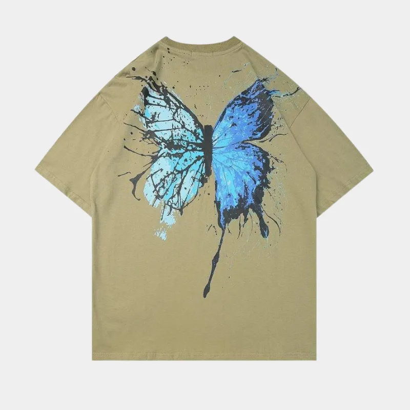 Butterfly death' T shirt sold by Streetwear Society