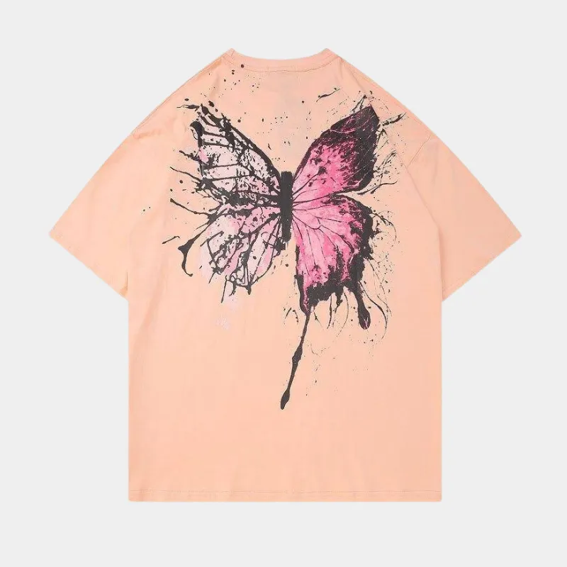 Butterfly death' T shirt sold by Streetwear Society product image thumbnail 4
