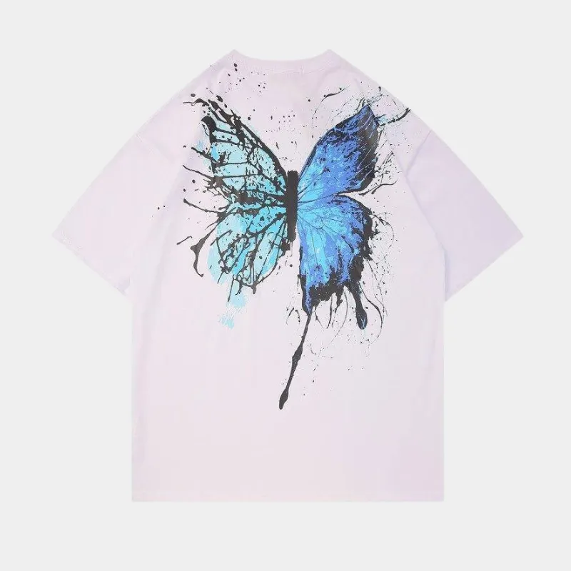Butterfly death' T shirt sold by Streetwear Society product image thumbnail 3