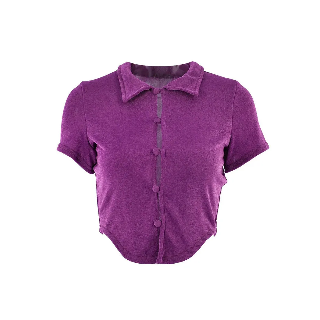 Personal Growth Velvet Top sold by Streetwear Society