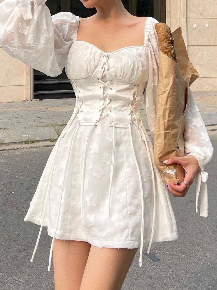 Lace Pleated Dress sold by Streetwear Society product image thumbnail 3