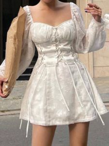 Lace Pleated Dress sold by Streetwear Society