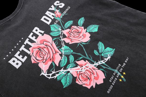'Better days' T shirt sold by Streetwear Society product image thumbnail 2
