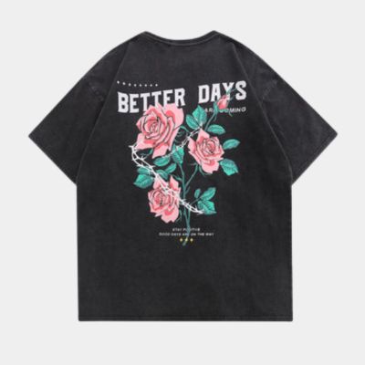 'Better days' T shirt sold by Streetwear Society