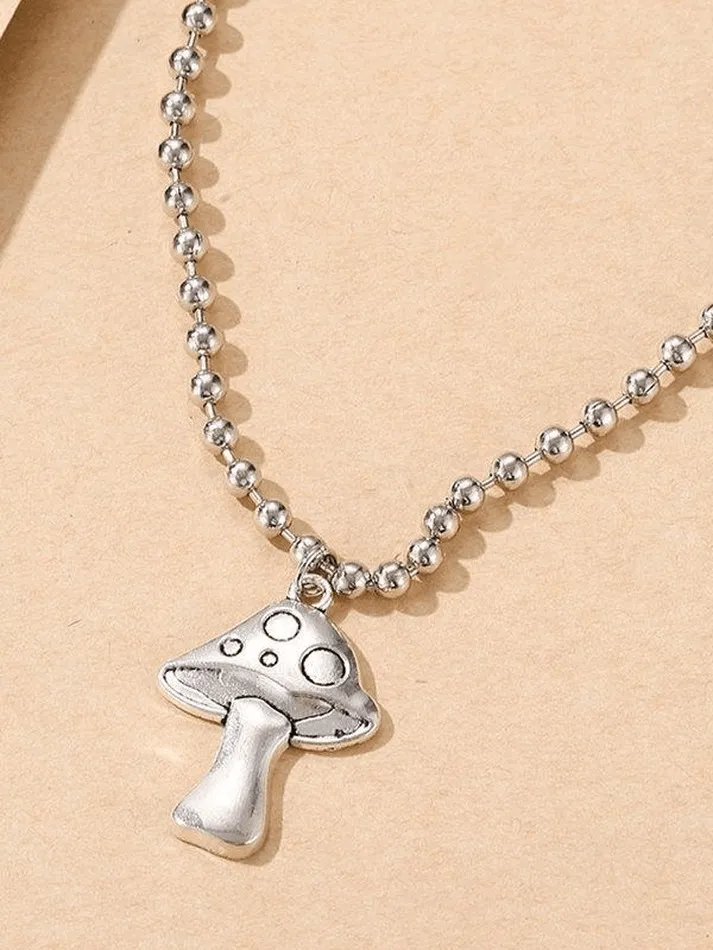 Vintage Mushroom Necklace sold by Streetwear Society product image thumbnail 3
