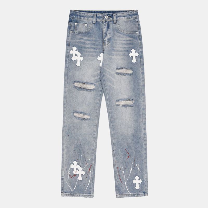 'Believe' Jeans sold by Streetwear Society