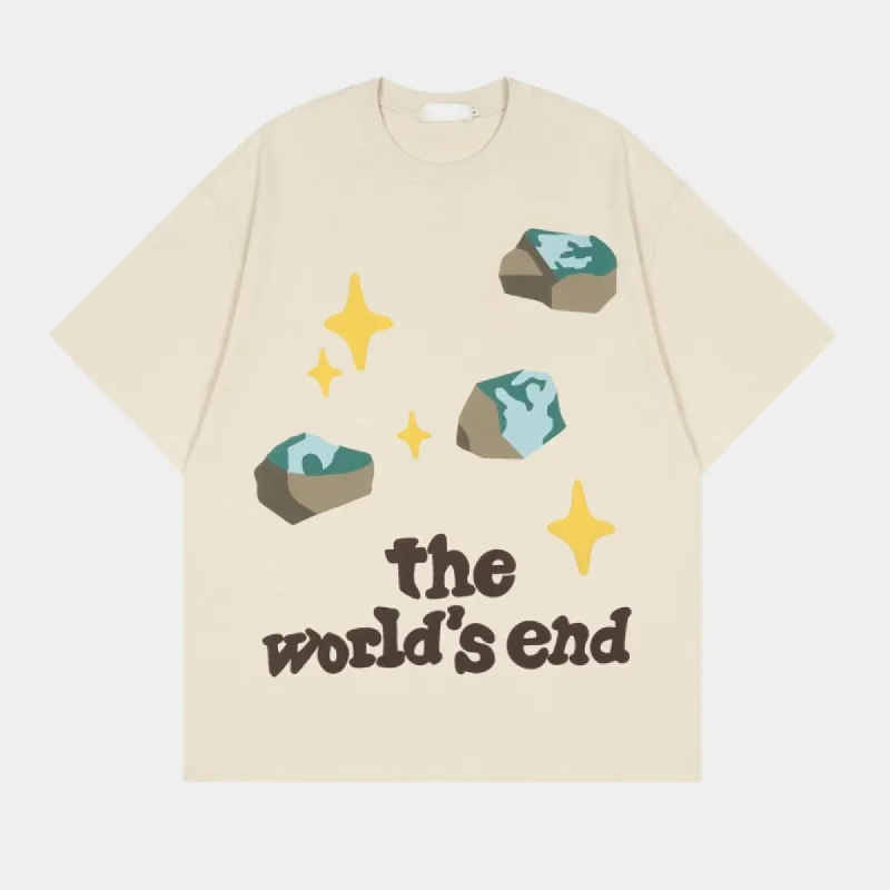 Worlds end' T shirt sold by Streetwear Society