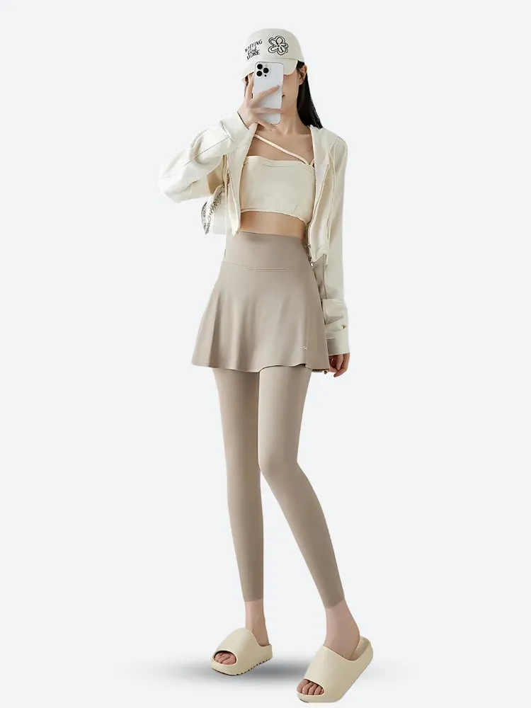 Basic Sport Leggings Mini Skirt sold by Streetwear Society product image thumbnail 4