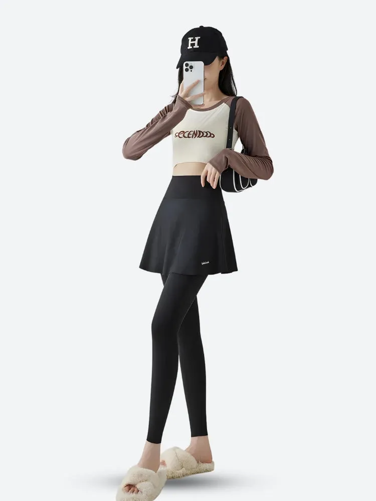 Basic Sport Leggings Mini Skirt sold by Streetwear Society product image thumbnail 5
