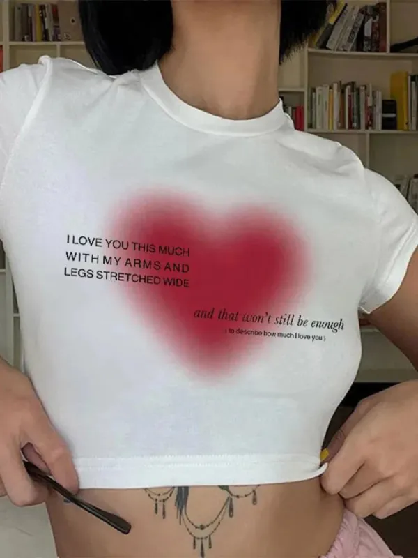 Pink Heart Aura Tee sold by Streetwear Society