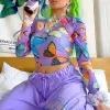 Butterflies Mesh Top sold by Streetwear Society