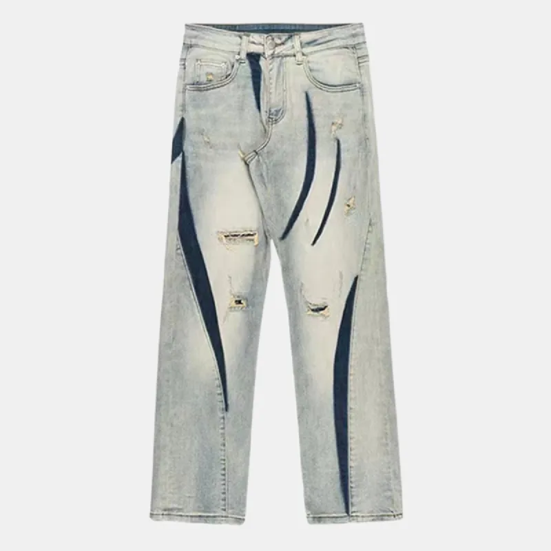 'Clawed' Jeans sold by Streetwear Society