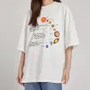 Solar System Oversized Tee sold by Streetwear Society
