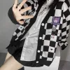 Kuromi Buttoned Black Cardigan sold by Streetwear Society