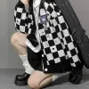 Kuromi Buttoned Black Cardigan sold by Streetwear Society