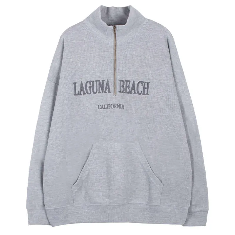 Laguna Beach Zip Up Sweatshirt sold by Streetwear Society