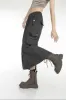 Low Rise Parachute Maxi Skirt sold by Streetwear Society