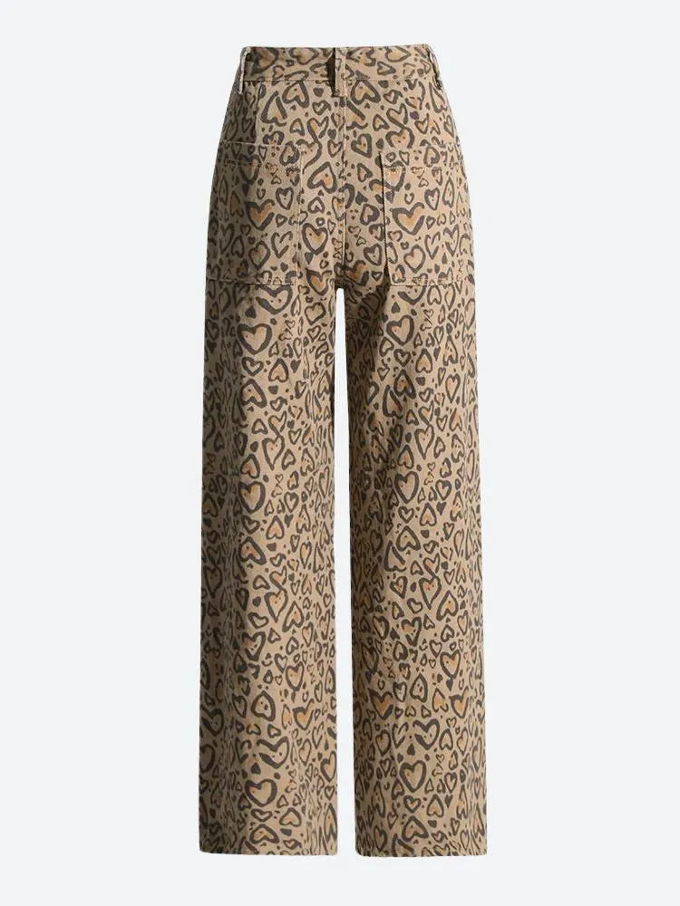 Baddie Leopard Embellished Cut Out Pants sold by Streetwear Society product image thumbnail 5