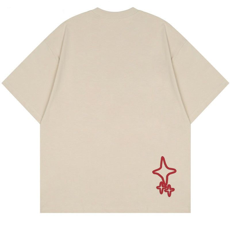 'Turn on the Dark' Graphic Print Cotton T-Shirt sold by Streetwear Society product image thumbnail 4