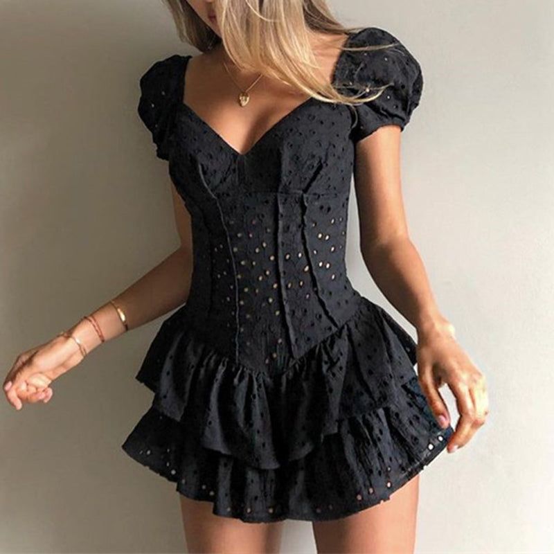 Hook Flower Mini Dress sold by Streetwear Society product image thumbnail 2