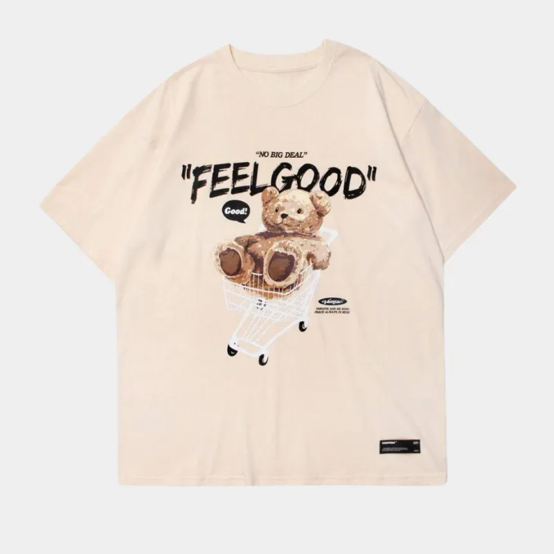 Feel good' T shirt sold by Streetwear Society product image thumbnail 5