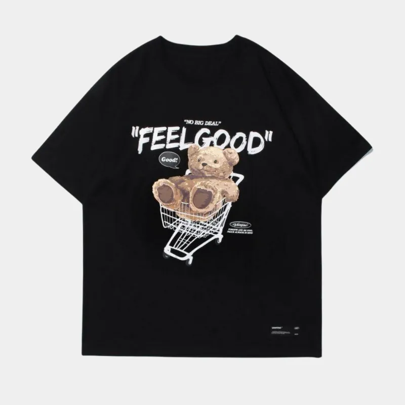 Feel good' T shirt sold by Streetwear Society