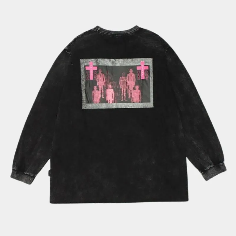 Pink crowd' T shirt sold by Streetwear Society product image thumbnail 2