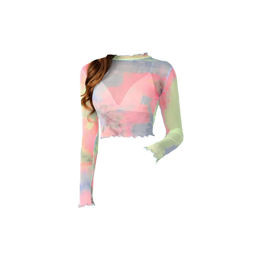 Lollipop Mesh Top sold by Streetwear Society product image thumbnail 3