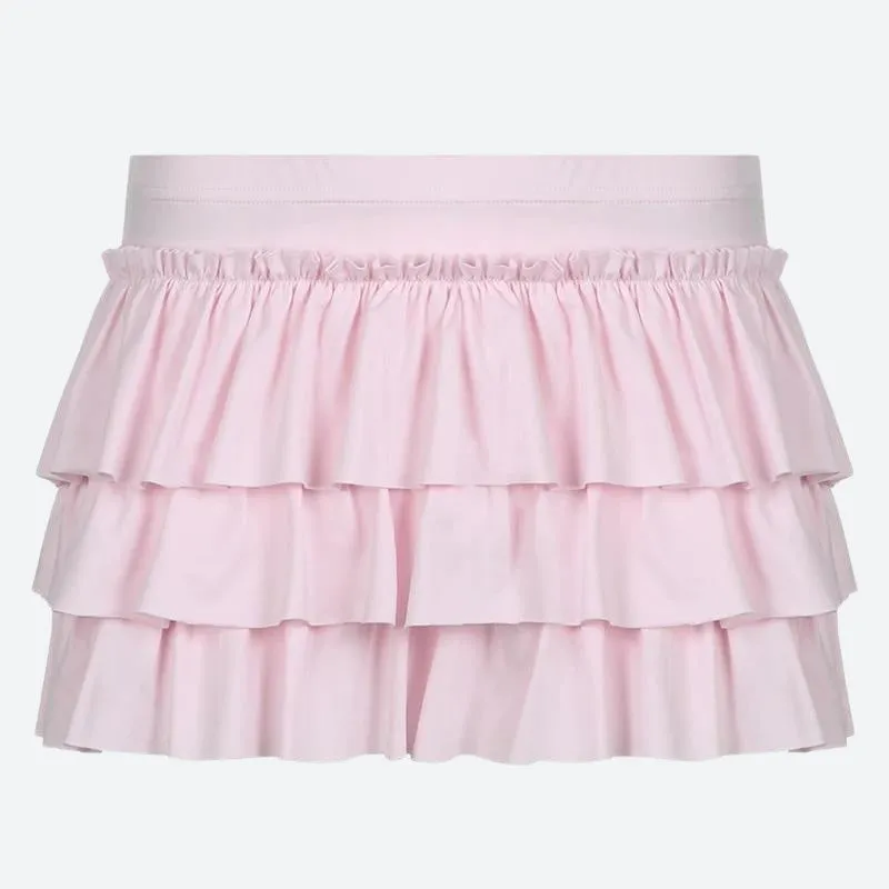 Coquette Layered Bow Mini Skort sold by Streetwear Society product image thumbnail 4