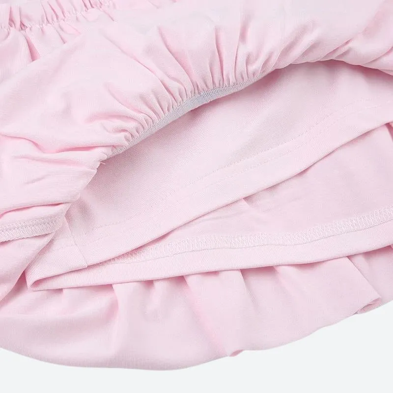 Coquette Layered Bow Mini Skort sold by Streetwear Society product image thumbnail 5