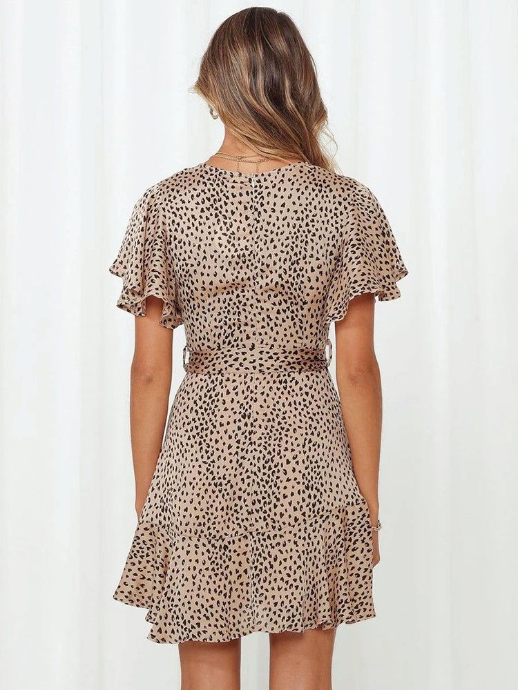 Leopard Print Mini Dress sold by Streetwear Society product image thumbnail 5