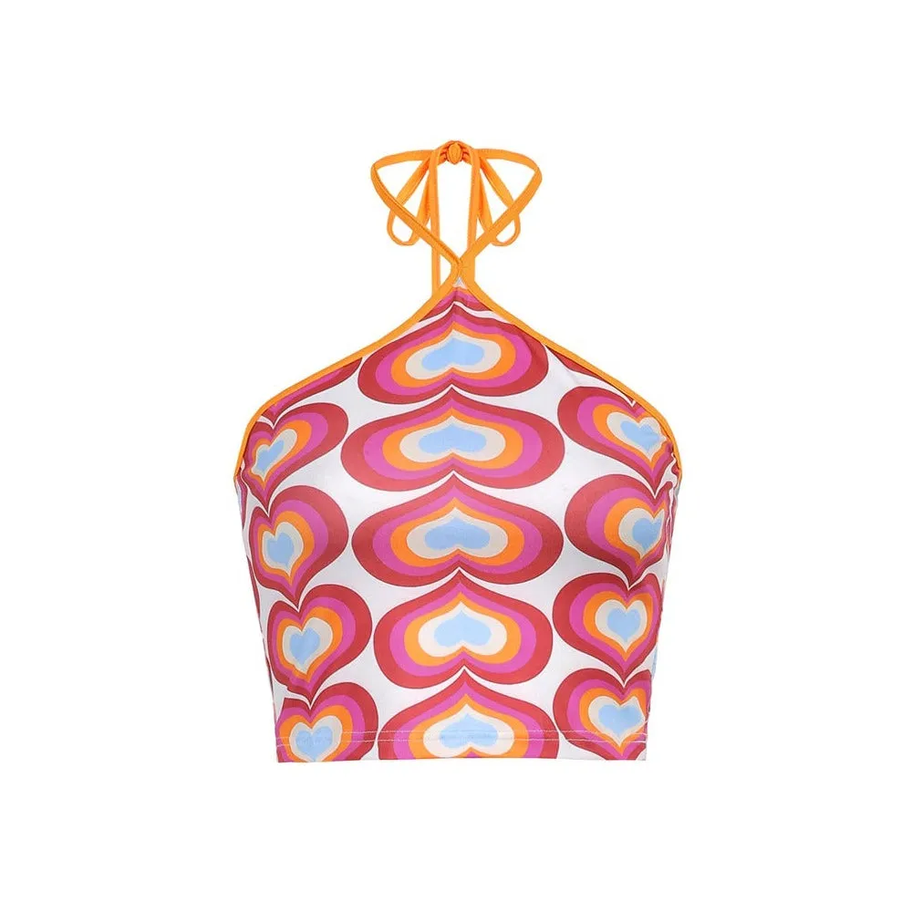 Heart Halter Top sold by Streetwear Society