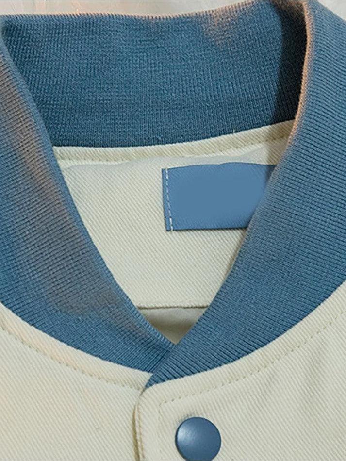 Vintage Embroidery Varsity Jacket sold by Streetwear Society product image thumbnail 4