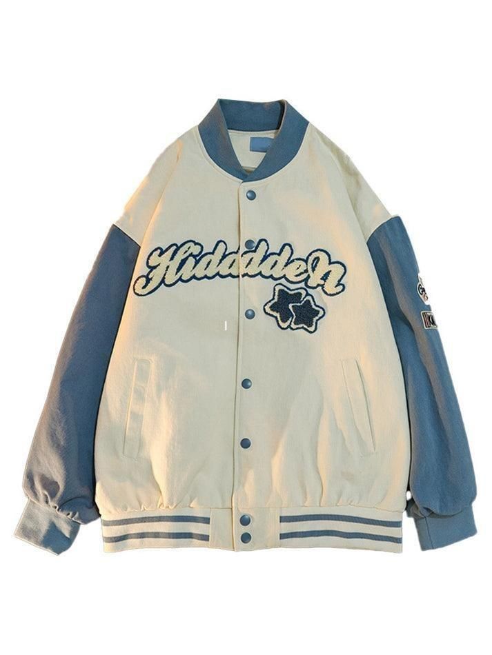 Vintage Embroidery Varsity Jacket sold by Streetwear Society product image thumbnail 2