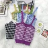 Love Addiction Plaid Top sold by Streetwear Society